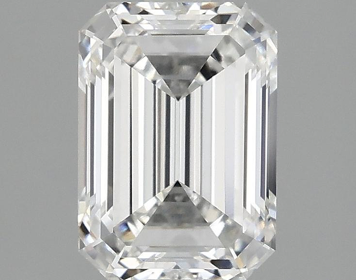2.01 Carat Emerald Shaped Ideal Cut VS1 IGI Certified Lab Grown Diamond