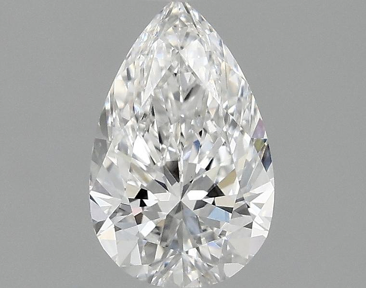 1.02 Carat Pear Shaped Ideal Cut VVS2 IGI Certified Lab Grown Diamond