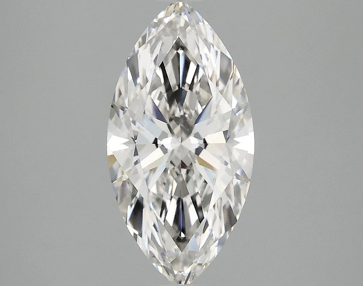2.01 Carat Marquise Shaped Ideal Cut VVS2 IGI Certified Lab Grown Diamond