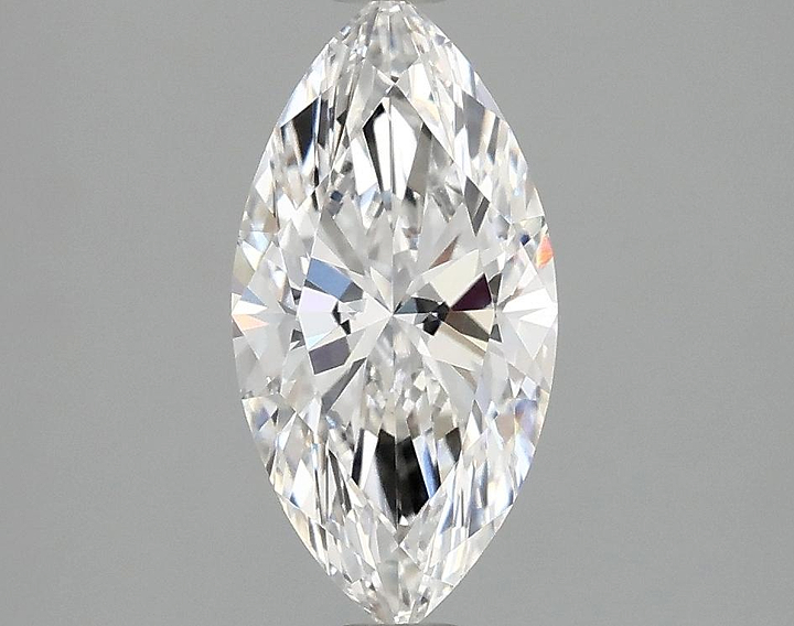 1.36 Carat Marquise Shaped Ideal Cut VVS2 IGI Certified Lab Grown Diamond