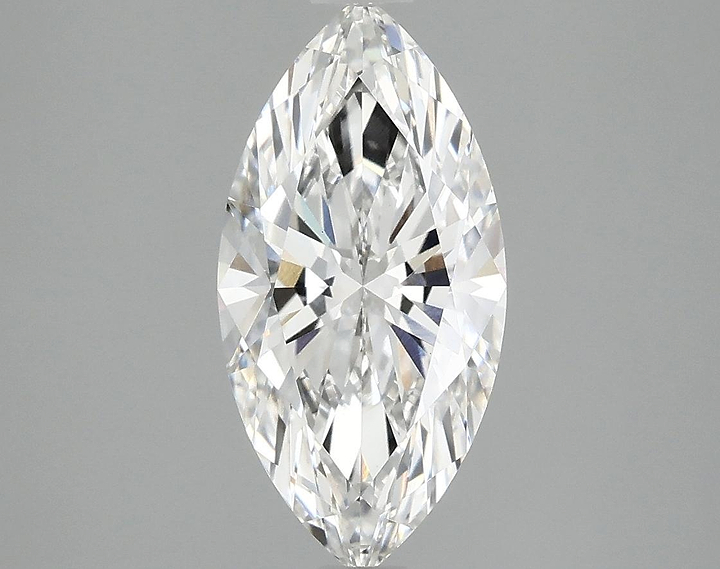 2.09 Carat Marquise Shaped Ideal Cut VS1 IGI Certified Lab Grown Diamond