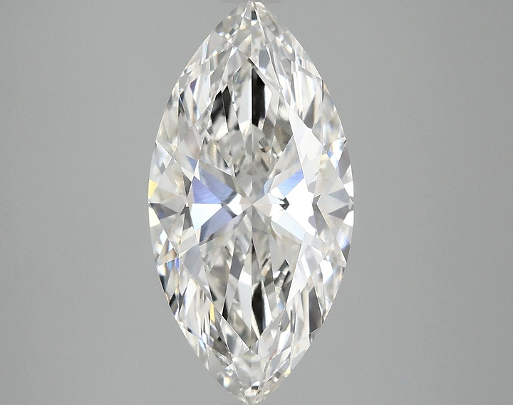 3.52 Carat Marquise Shaped Ideal Cut VVS2 IGI Certified Lab Grown Diamond