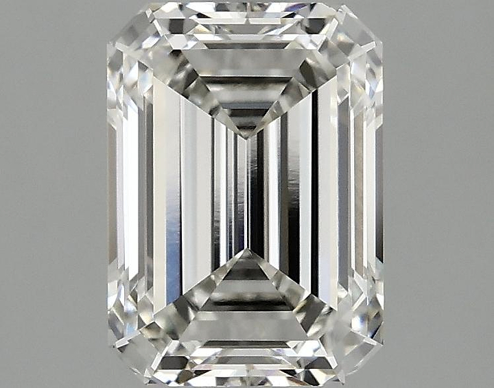 2.06 Carat Emerald Shaped Excellent Cut VVS2 IGI Certified Lab Grown Diamond