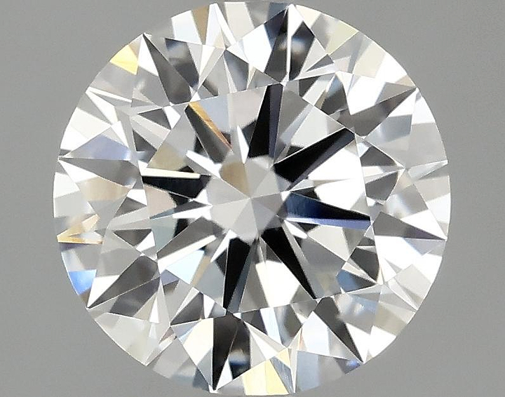 2.05 Carat Round Shaped Ideal Cut VVS2 IGI Certified Lab Grown Diamond