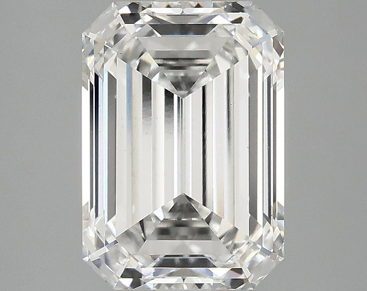 2.91 Carat Emerald Shaped Ideal Cut VS1 IGI Certified Lab Grown Diamond