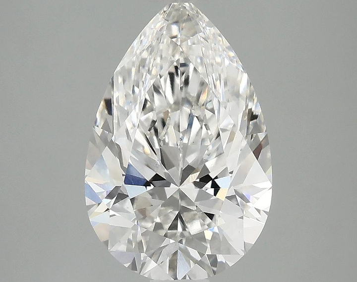 3.07 Carat Pear Shaped Excellent Cut VS1 IGI Certified Lab Grown Diamond