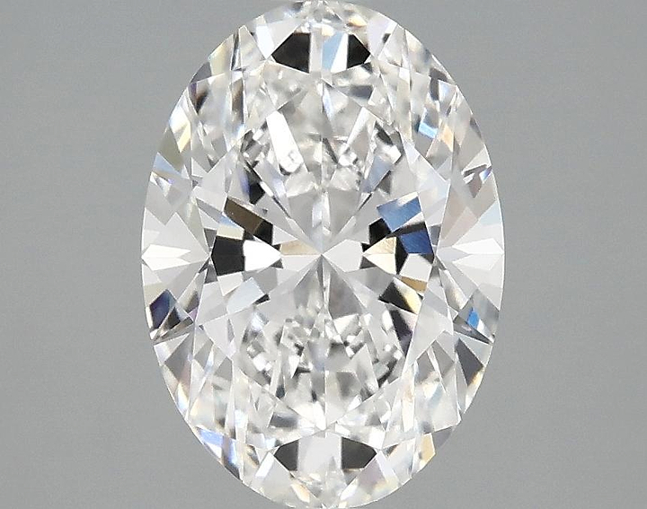 2.1 Carat Oval Shaped Ideal Cut VVS2 IGI Certified Lab Grown Diamond