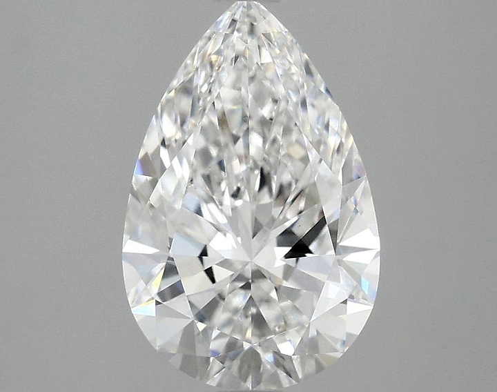 2.27 Carat Pear Shaped Ideal Cut VVS2 IGI Certified Lab Grown Diamond