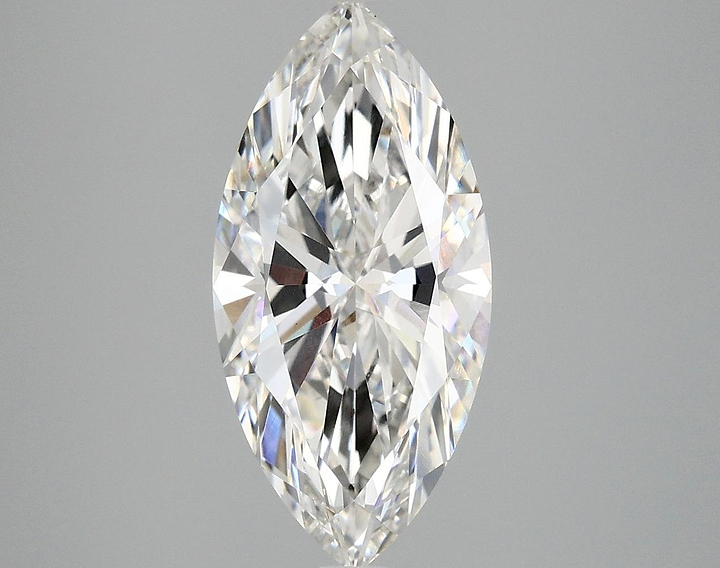 3.0 Carat Marquise Shaped Excellent Cut VVS2 IGI Certified Lab Grown Diamond
