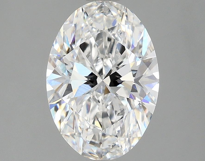 2.02 Carat Oval Shaped Ideal Cut VVS2 IGI Certified Lab Grown Diamond