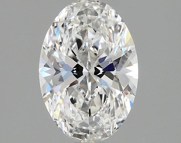 1.5 Carat Oval Shaped Ideal Cut VVS2 IGI Certified Lab Grown Diamond