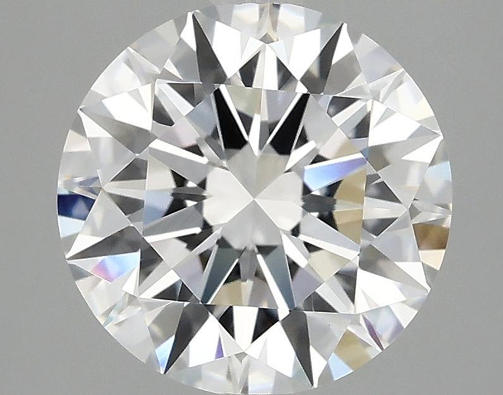 3.06 Carat Round Shaped Ideal Cut VVS2 IGI Certified Lab Grown Diamond