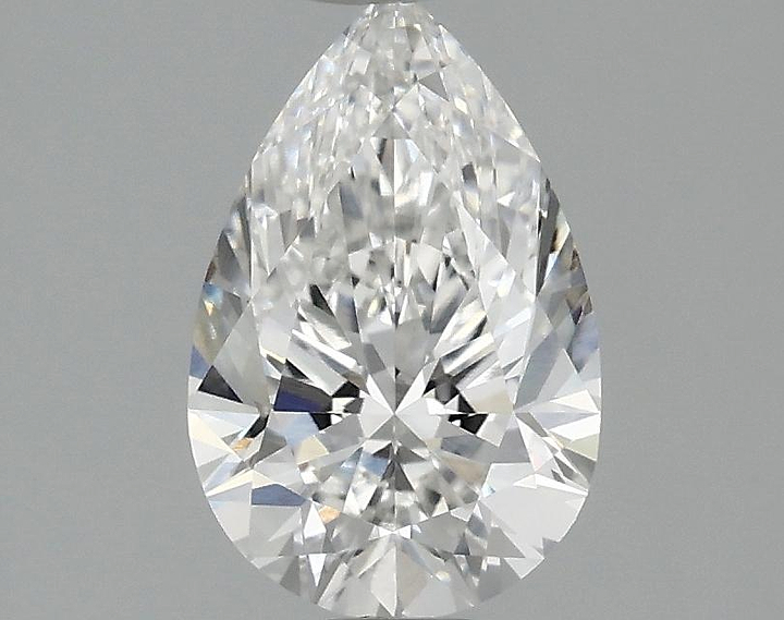 1.28 Carat Pear Shaped Excellent Cut VVS2 IGI Certified Lab Grown Diamond