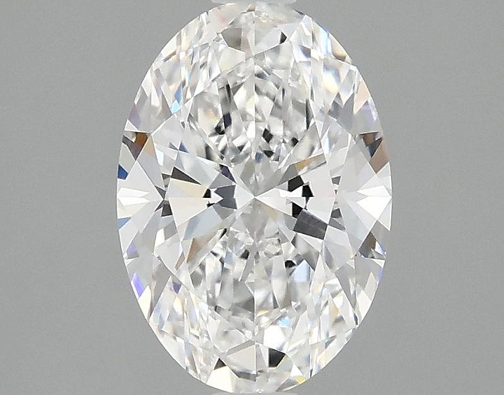 1.55 Carat Oval Shaped Ideal Cut VVS2 IGI Certified Lab Grown Diamond