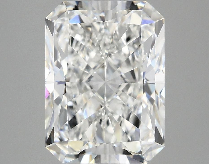 3.76 Carat Radiant Shaped Excellent Cut VVS2 IGI Certified Lab Grown Diamond