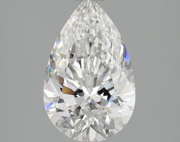 2.03 Carat Pear Shaped Ideal Cut VS2 IGI Certified Lab Grown Diamond