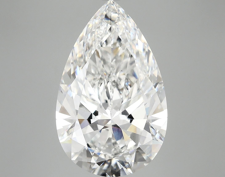 7.01 Carat Pear Shaped Ideal Cut VVS2 IGI Certified Lab Grown Diamond