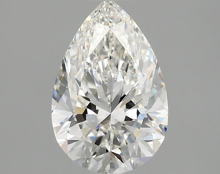 1.52 Carat Pear Shaped Excellent Cut VVS2 IGI Certified Lab Grown Diamond