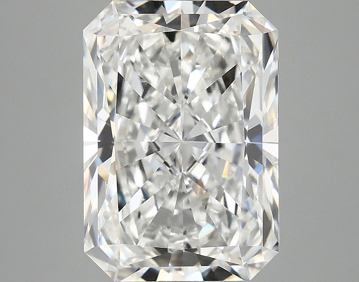 4.07 Carat Radiant Shaped Ideal Cut VS1 IGI Certified Lab Grown Diamond