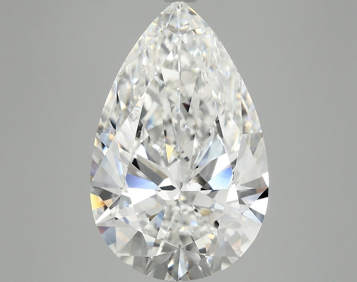 7.18 Carat Pear Shaped Ideal Cut VS1 IGI Certified Lab Grown Diamond