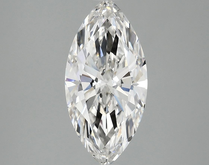 2.02 Carat Marquise Shaped Excellent Cut VVS2 IGI Certified Lab Grown Diamond