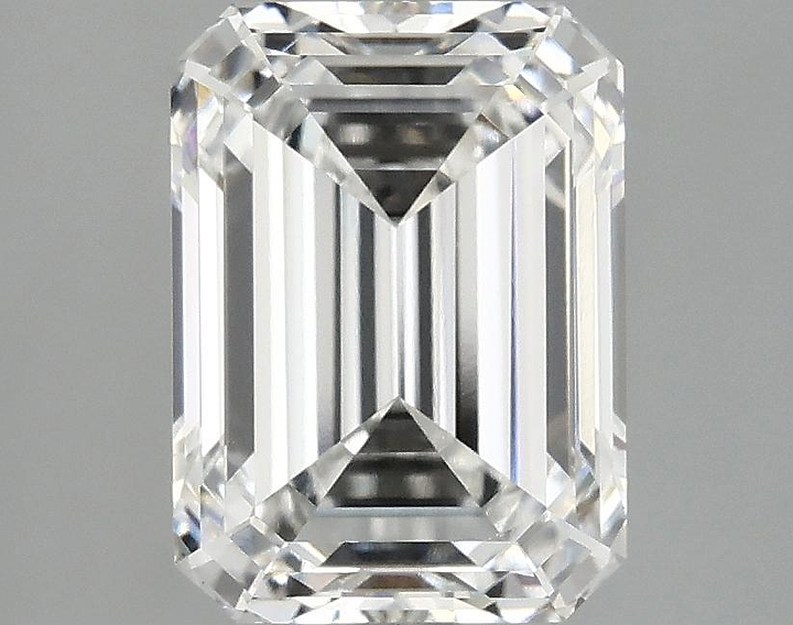 3.14 Carat Emerald Shaped Excellent Cut VS1 IGI Certified Lab Grown Diamond