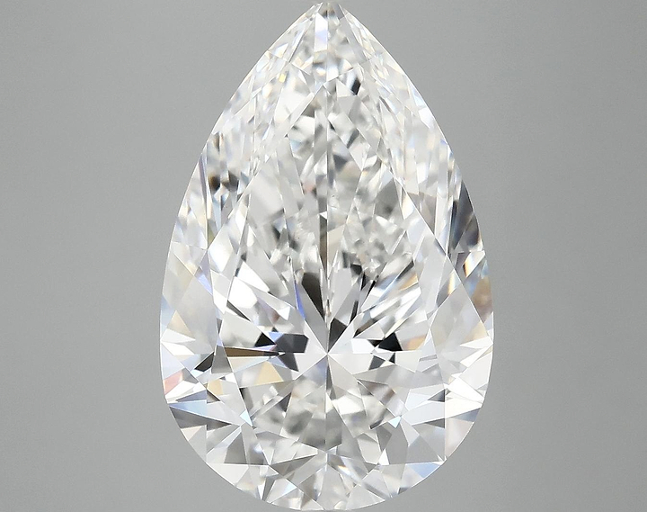 6.5 Carat Pear Shaped Excellent Cut VS1 IGI Certified Lab Grown Diamond