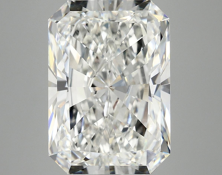 7.81 Carat Radiant Shaped Ideal Cut VVS2 IGI Certified Lab Grown Diamond