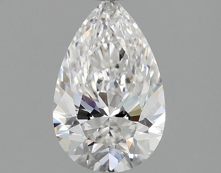 1.07 Carat Pear Shaped Ideal Cut VVS2 IGI Certified Lab Grown Diamond