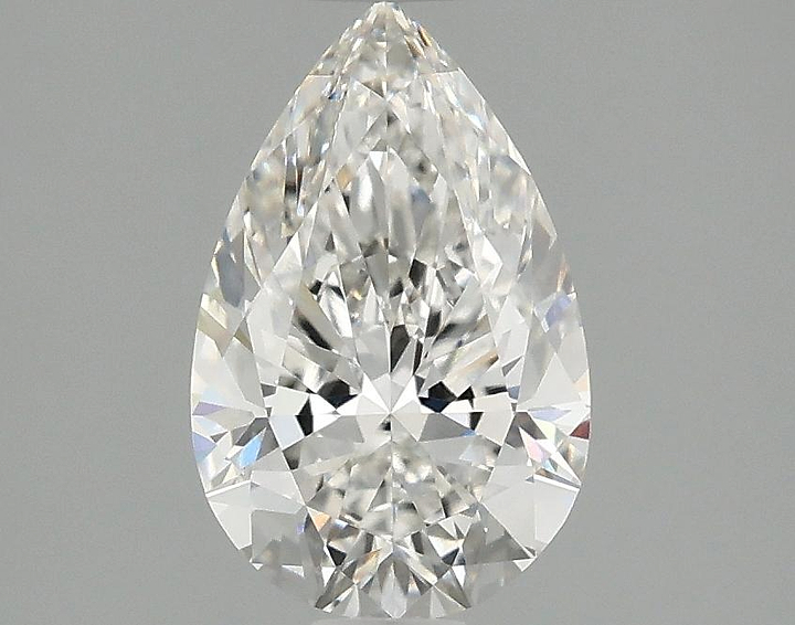 1.44 Carat Pear Shaped Ideal Cut VVS2 IGI Certified Lab Grown Diamond