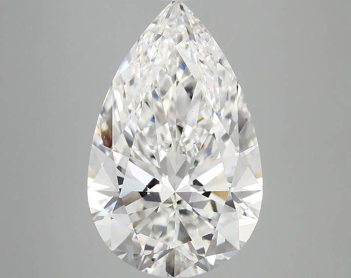 7.17 Carat Pear Shaped Ideal Cut VS1 IGI Certified Lab Grown Diamond