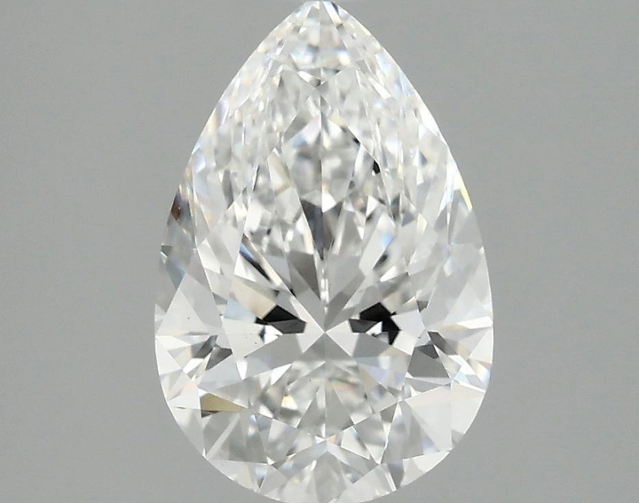 2.09 Carat Pear Shaped Excellent Cut VS1 IGI Certified Lab Grown Diamond