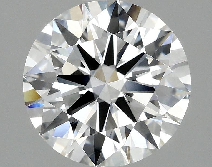 2.06 Carat Round Shaped Ideal Cut VVS2 IGI Certified Lab Grown Diamond