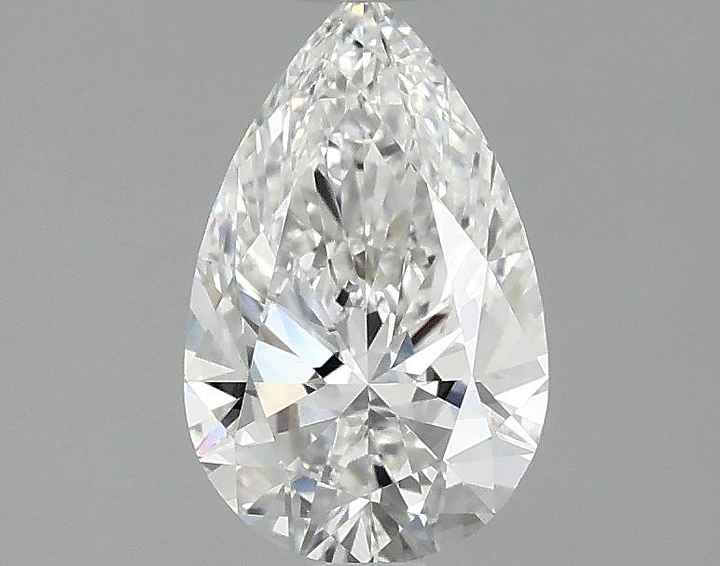 1.08 Carat Pear Shaped Ideal Cut VVS2 IGI Certified Lab Grown Diamond