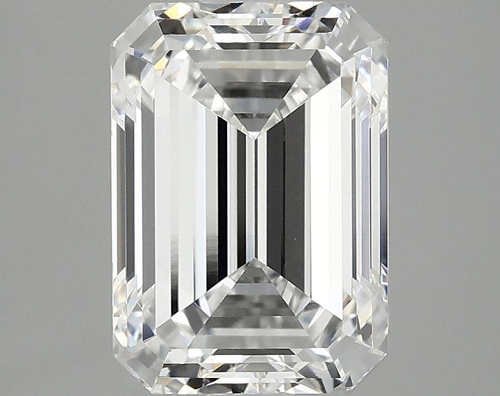 3.02 Carat Emerald Shaped Ideal Cut VS1 IGI Certified Lab Grown Diamond