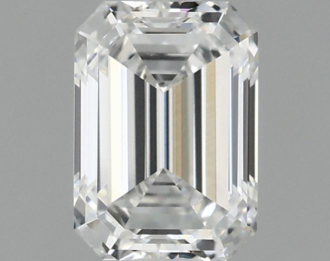 0.99 Carat Emerald Shaped Ideal Cut VVS2 IGI Certified Lab Grown Diamond