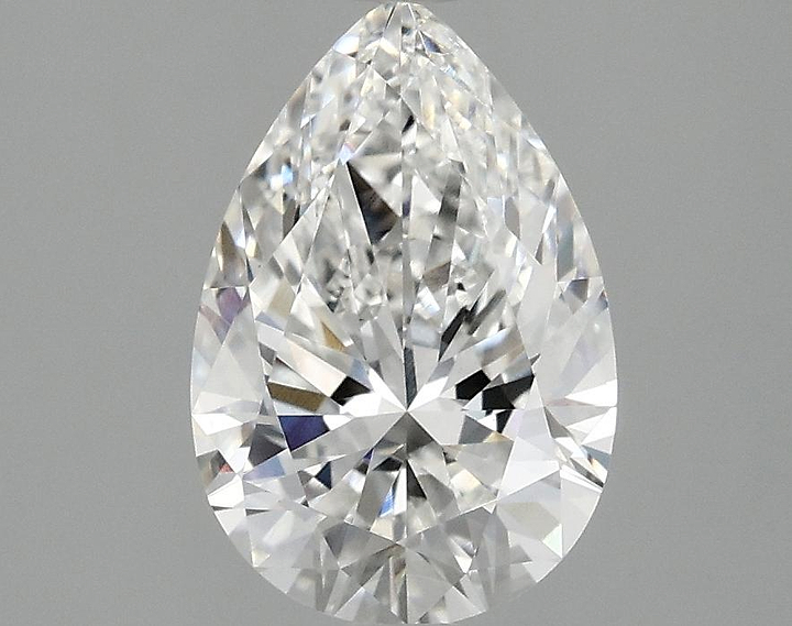 1.83 Carat Pear Shaped Excellent Cut VS1 IGI Certified Lab Grown Diamond