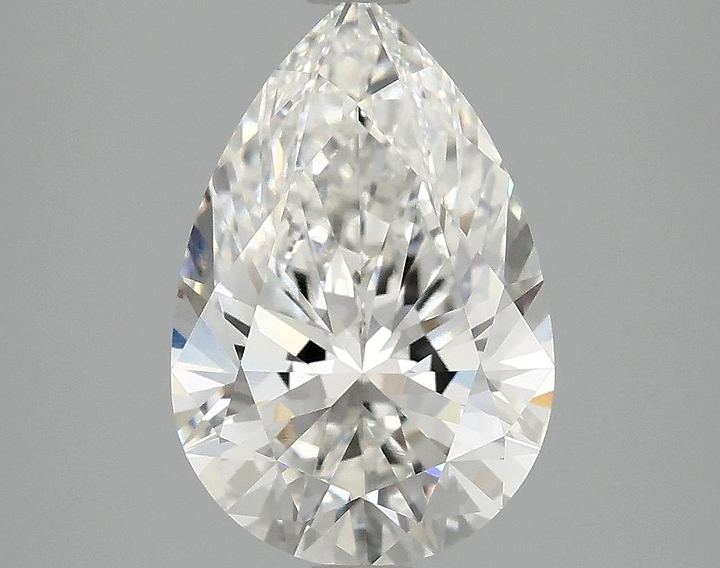 3.04 Carat Pear Shaped Excellent Cut VS1 IGI Certified Lab Grown Diamond