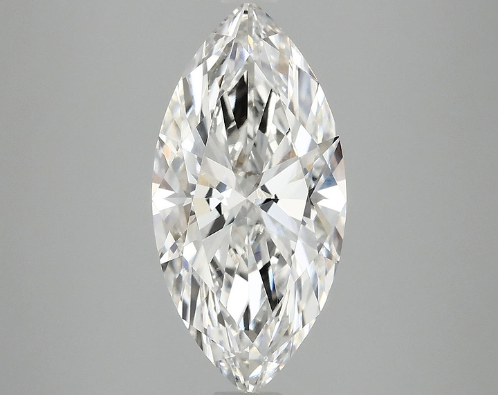 3.08 Carat Marquise Shaped Ideal Cut VVS2 IGI Certified Lab Grown Diamond