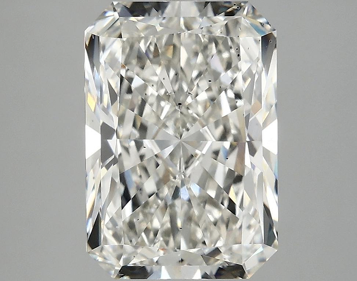 4.1 Carat Radiant Shaped Ideal Cut SI1 IGI Certified Lab Grown Diamond