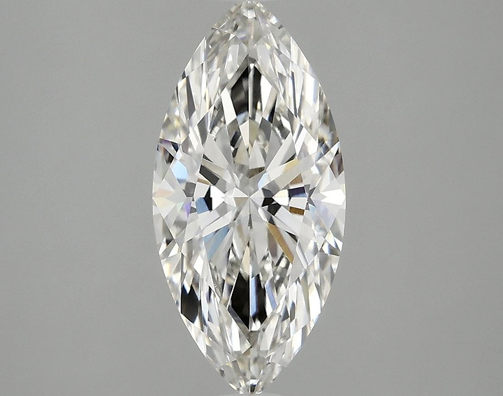 1.9 Carat Marquise Shaped Excellent Cut VVS2 IGI Certified Lab Grown Diamond