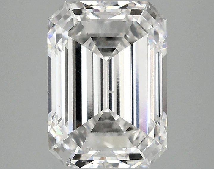3.02 Carat Emerald Shaped Ideal Cut VS2 IGI Certified Lab Grown Diamond