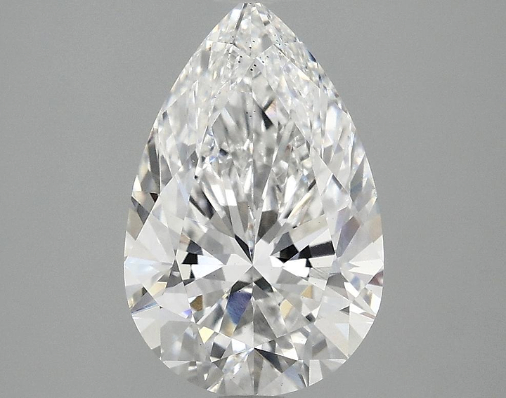 2.47 Carat Pear Shaped Ideal Cut VS2 IGI Certified Lab Grown Diamond