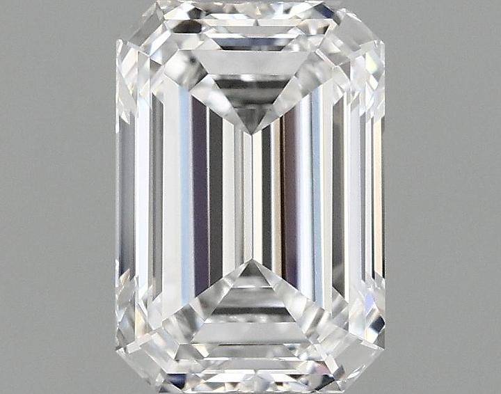 1.08 Carat Emerald Shaped Ideal Cut VS1 IGI Certified Lab Grown Diamond