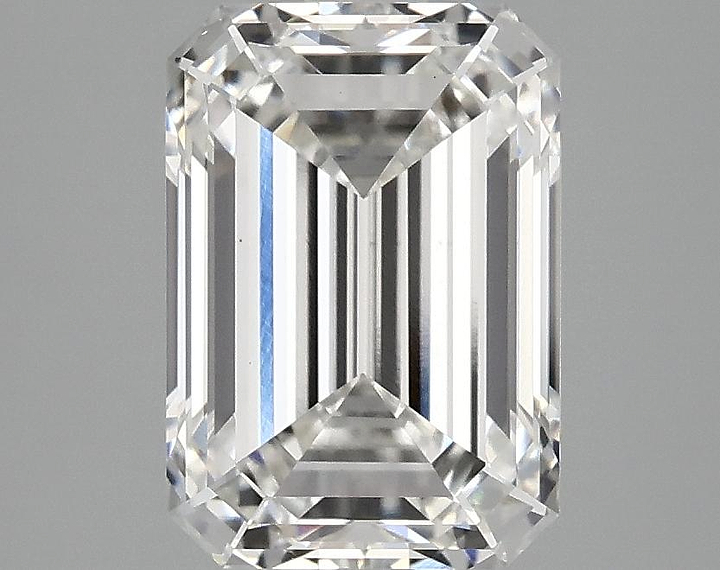 3.1 Carat Emerald Shaped Ideal Cut VS1 IGI Certified Lab Grown Diamond