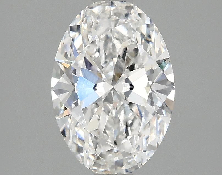 1.59 Carat Oval Shaped Ideal Cut VVS2 IGI Certified Lab Grown Diamond