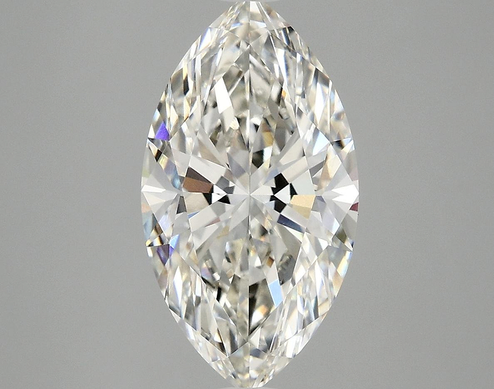 3.1 Carat Marquise Shaped Excellent Cut VVS2 IGI Certified Lab Grown Diamond