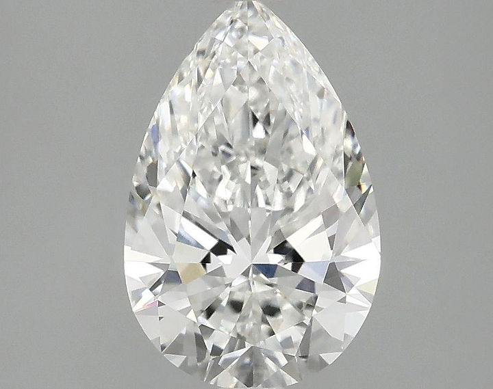 2.06 Carat Pear Shaped Ideal Cut VVS2 IGI Certified Lab Grown Diamond