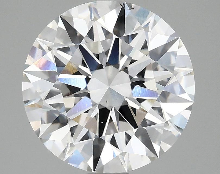 3.02 Carat Round Shaped Ideal Cut VS2 IGI Certified Lab Grown Diamond
