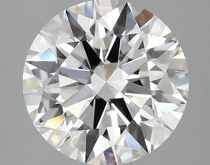 2.98 Carat Round Shaped Excellent Cut VVS2 IGI Certified Lab Grown Diamond